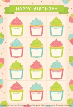 Poster de Cumpleaños 03 - comprar online