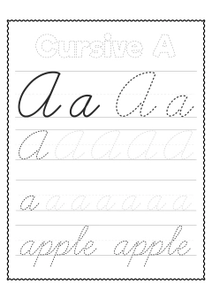 Montessori Cursiva - tienda online