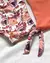 Bikini Clivia Coral con violetas - comprar online