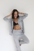 Pijama Camisero Gris