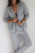 Pijama Camisero Gris en internet