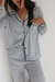Pijama Camisero Gris - comprar online