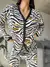 PREVENTA - Pijama Kimono Acebrado Blanco, Negro y Amarillo - comprar online