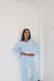 PREVENTA - Pijama Puntilla Celeste - comprar online