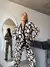 PREVENTA - Pijama Kimono Print - Macadamia Lencería de la Suerte 