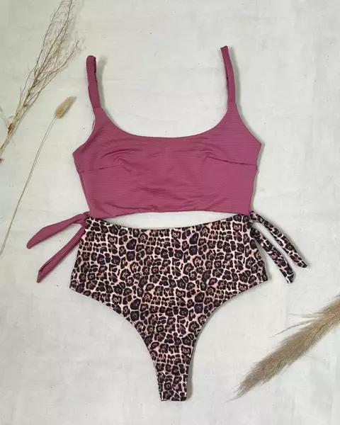 PREVENTA - Bikini Clivia Mora Print - comprar online