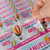 Kit de Etiquetas Adesivas Personalizadas à Prova d'Água - Ideal para Material Escolar - comprar online