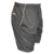 Short gris liso con líneas - comprar online