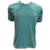 Remera Verde Agua con líneas, tela hydrowick