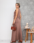 Conjunto colete em moletinho - loja online