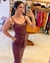 Blusa lisa couro eco
