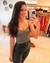 Blusa lisa couro eco - Juliana Vergueiro