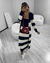 Conjunto vestido e sobretudo