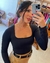 Body quadrado com manga - comprar online