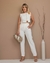 Conjunto blusa botões