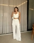 Conjunto flare em linho - loja online