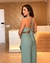 Conjunto flare em linho