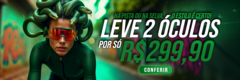 Banner da categoria Óculos 