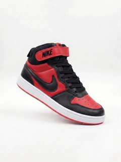 Tênis NK Court Borough Mid “Vermelho/Preto” - comprar online