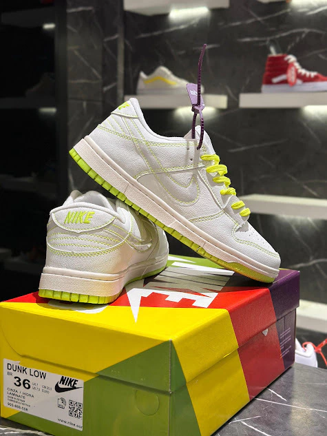 Sb Dunk Branco Limão