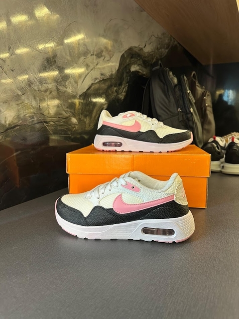 Tênis Air Max SC Branco Preto Pink - comprar online