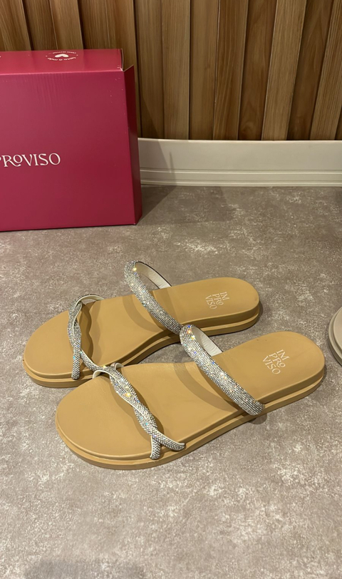 Improviso Papete Tira Cristal/Off White