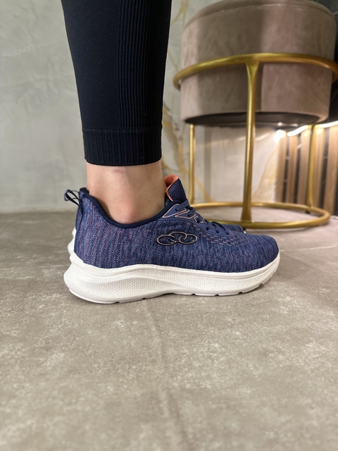 TÊNIS OLYMPIKUS NYX STONE/CORAL (ORIGINAL)