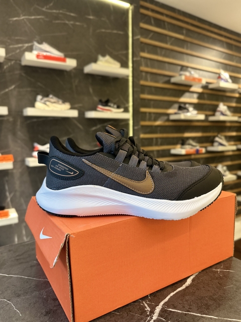 Tênis RunAllDay Preto Caramelo