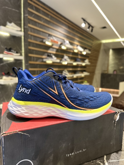 TÊNIS LYND PROGRESSIVE 2 ROYAL/LARANJA