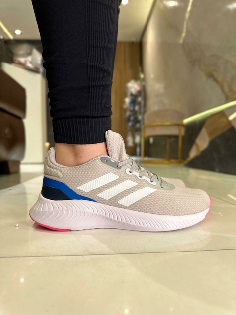 Run Falcon 3.0 Cinza/Branco/Marinho/Pink
