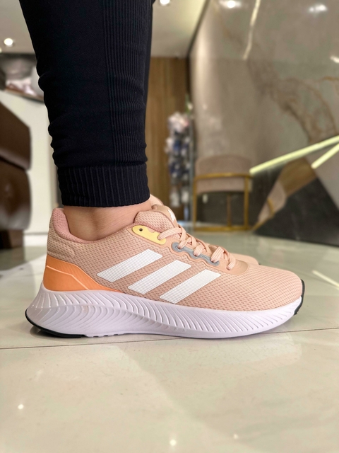 Run Falcon 3.0 Nude/Branco/Laranja