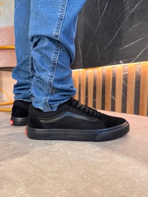 Tenis SK8 Cano Curto - Preto/Preto - comprar online