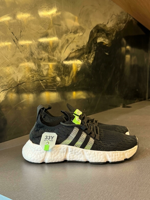TENIS KNIT 33Y PRETO/BRANCO - comprar online