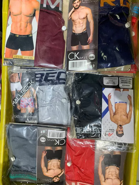 Cueca boxer - microfibra