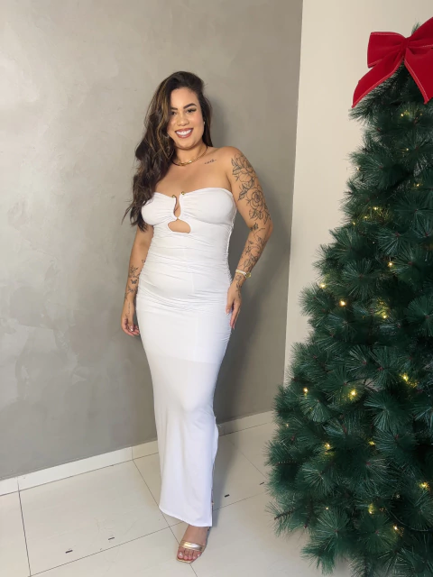 VESTIDO HADASSA - BRANCO - comprar online