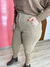 CALÇA DE SARJA C/ ELASTANO FLANELADA ZIPER E BOTÃO - loja online