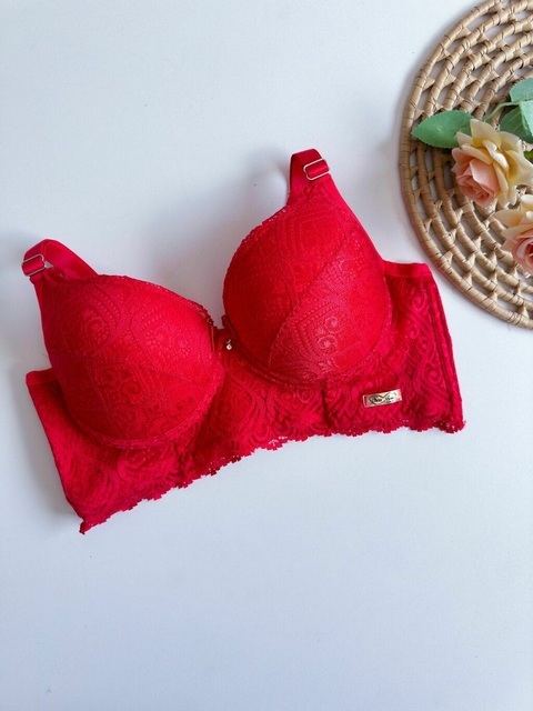 Sutiã reforçado renda plus