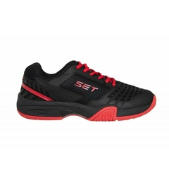 Zapatilla de Padel Set Black-Red - comprar online