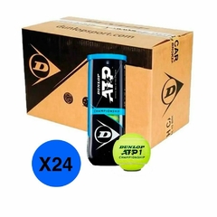 Caja x 24 Tubos de Pelotas Dunlop ATP Championship