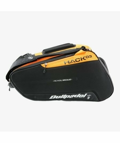 Bolso PALETERO BULLPADEL BPP-24012 HACK NARANJA Y NEGRO Paquito Navarro 2024 - comprar online