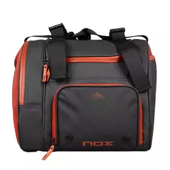 Bolso PALETERO Nox LUXURY OPEN SERIES NEGRO/ROJO 2025 - CDeportes