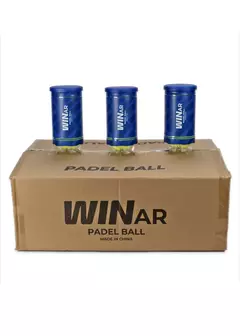 Caja x 24 tubos de pelotas x 2 winar - comprar online