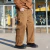 pantalon baggy carpenter color camel - comprar online