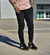 jogger estructura bolsillo chino color black - comprar online