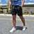 Bermuda jogger regular fit color black