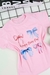 T-shirt Infantil Laços