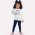 Conjunto Infantil Menina em Moletom Kyly