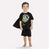 Pijama com Capa Infantil Menino Brilha no Escuro Kyly