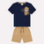 Conjunto Infantil Menino Bordado Milon - comprar online