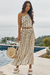 Conjunto Cropped e Saia Maxi Midi em Viscose Estampada Lilimoon - comprar online